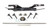 Unisteer Perf Products 8001110-01 Rack and Pinion, Manual, Aluminum, Black Powder Coat, Ford Mustang 1965-66, Kit