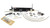 Unisteer Perf Products 8010780-01 Rack and Pinion, Power, Aluminum, Black Powder Coat, GM A-Body 1964-67, Kit