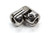 Unisteer Perf Products 8050240 Steering Universal Joint, Single Joint, 3/4 in Double D to 3/4 in 36 Spline, Stainless Steel, Polished, Universal, Each