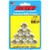 ARP 200-8683 Serrated Flange Nuts, M10 x 1.25 RH Thread, Hex Head, Steel, Cadmium, Set of 10