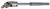 Borgeson 937 Steering Shaft, Upper, Vibration Dampener, Telescoping, Steel, Natural, GM Fullsize SUV / Truck 1999-2008, Each