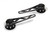 Clayton Machine Works PT-402 Door Handles, Truss, Interior, Ellipse, Aluminum, Black Powder Coat, Ford / GM, Pair