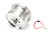 IDIDIT 2201300030 Steering Wheel Adapter, 9-Bolt Wheels to Ididit Column, Aluminum, Brushed, Kit
