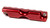 LSM Racing Products FH-500R Feeler Gauge Holder, Dual, Aluminum, Red Anodized, Each