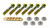Quarter Master 309507 Clutch Bolt Kit, 7-1/4 in 3-Disc Quarter Master Optimum-RR Import Clutches, Kit