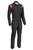 Sparco 00114150NRRS Driving Suit, Conquest 2.0, 1-Piece, SFI 3.2A/5, Dual Layer, Fire Retardant Cotton, Black / Red, Size 48, Small / Medium, Each