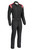 Sparco 001141B48NRRS Conquest 2.0 Driving Suit, 1-Piece, SFI 3.2A/5, Double Layer, Fire Retardant Cotton, Boot Cut, Black/Red, EU Size 46, X-Small, Each