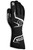 Sparco 00131412NRBI Driving Gloves, Arrow, SFI 3.3/5, FIA Approved, Single Layer, Fire Retardant Fabric, Black, X-Large, Pair