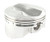 Wiseco K243A3 Piston, Chevrolet BBC Open Chamber, Forged, 4.530 in Bore, 1/16 x 1/16 x 3/16 in Ring Grooves, Plus 45.00 cc, Big Block Chevy, Set of 8