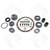 Yukon Gear And Axle YK TV6 Differential Installation Kit, Master Overhaul, Bearings / Crush Sleeve / Gaskets / Hardware / Seals / Shims, Toyota V6 / T4 Pre 2002, Kit