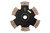 Advanced Clutch Technology 6266020 Clutch Disc, Race, 10.500 in Diameter, 1-1/8 in x 26 Spline, 6 Puck, Rigid Hub, Ceramic, Each