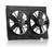 Be-Cool Radiators 75007 Electric Cooling Fan, Qualifier, Dual 11 in Fan, Puller, 2720 CFM, 12V, Paddle Blade, 16-1/4 x 23-7/16 in, 4-1/4 in Thick, Plastic, Each