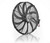 Be-Cool Radiators 75068 Electric Cooling Fan, Qualifier, 16 in Fan, Puller, 3000 CFM, 12V, Curved Blade, 16-5/16 x 15-3/4 in, 3-5/8 in Thick, Plastic, Each