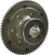 Brinn Transmission 79084 Flywheel, 65 Tooth, 2.6 lb, HTD Pulley, Aluminum, Brinn Transmission, 2-Piece Seal, Chevy V8, Each