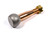 Howe 22463 Ball Joint Stud, 2.000 in/ft Taper, 4.610 in Long, Plus 0.3 in Extended Length, 1.625 in Ball, 5/8-18 in Thread, Steel, Copper Plated, Each
