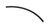 Jerico JER-0057 Breather Tube, 3/8 in OD, Plastic, Black, Jerico Transmission, Each