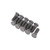 Moser Engineering 8030 Wheel Stud, 1/2-20 in Thread, 1.500 in Long, 0.625 Knurl, Steel, Set of 10