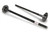 Moser Engineering A102803CT Axle Shaft, 30-1/16 in Long, 28 Spline Carrier, 5 x 4.75 in Bolt Pattern, C-Clip, Steel, Natural, GM 10-Bolt, GM A-Body 1968-72, Pair