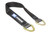 Macs Custom Tie-Downs 121736 Axle Strap, 2 in Wide, 36 in Long, 10000 lb Capacity, Delta Rings, Sleeved, Polyester, Black, Each