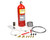 Safety Systems PRC-1010 Fire Suppression System, RC, Manual, FE-36, SFI Rated, 10.0 lb Bottle, Fittings / Hose / Mount / Pull Cable, Kit