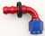 XRP-Xtreme Racing Prod. 239010 Fitting, Hose End, Push-On, 90 Degree, 10 AN Hose Barb to 10 AN Female, Aluminum, Blue / Red Anodized, Each