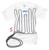 Cool Shirt 1011-2042 Cooling Shirt, CoolShirt, Kink Free Water Tubing, Cotton, Short Sleeve, White, Large, Each