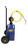 Flo-Fast 30107-B Transfer Pump, Pro-Model, Manual, Hand Crank, Cart / Jug / Pump, Plastic, Blue, 7.5 gal Jug, Kit