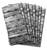 Flatline Barriers FB72 Heat and Sound Barrier, 24 x 48 in, Aluminum / Foam, Silver / Black, Set of 9