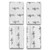 Flatline Barriers TABF2021 Heat and Sound Barrier, Pre-Cut, Roof, Aluminum / Foam, Silver / Black, GM F-Body 1993-02, Kit