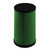 Green Filter 2040 Air Filter Element, Clamp-On, Conical, 5.5 in Diameter Base, 4.75 in Diameter Top, 9 in Tall, 3 in Flange, Reusable Cotton, Green, Universal, Each