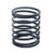 Hyperco 2.5-3.5-025TENDER Coil Spring, Take Up, 2.500 in ID, 3.500 in Length, 25 lb/in Spring Rate, Steel, Blue Powder Coat, Each