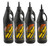 Klotz Synthetic Lubricants KE-975 Gear Oil, Pure Estorlin, Hypoid, 75W80, Synthetic, 1 qt Bottle, Set of 10