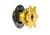 Lifeline USA 410-100-003 Steering Wheel Quick Release, 360 Degree Release, Aluminum, Gold Anodized, 6-Bolt Steering Wheel, Kit