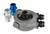 Setrab Oil Coolers 19-SPT76-22-180-22 Oil Cooler Adapter, Sandwich, 22 mm x 1.50 Center Thread, 12 AN Male Inlet, 12 AN Male Outlet, Aluminum, Natural, Each