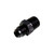 Big End 14816 Fitting -08 AN to 1/4 in. NPT, Straight, Aluminum, Black