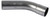 Boyce LR3545E Exhaust Bend, 45 Degree, 3-1/2 in Diameter, 9 in Radius, 8-1/4 x 9-5/8 in Legs, Steel, Natural, Each