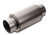 Dynatech 776-06302 Muffler, Split Flow, 3 in Center Inlet, 3 in Center Outlet, 5 in Diameter Body, 6 in Long, Steel, Aluminized, Each