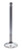 Ferrea F1024P-8 Exhaust Valve, Competition Plus, 1.600 in Head, 11/32 in Valve Stem, 4.960 in Long, Stainless, Various Applications, Set of 8