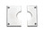 Flaming River FR20306PL Interior Trim, Dash Plate, Aluminum, Polished, Ford Compact SUV 1965-77, Each