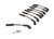 Chevrolet Performance 12731654 Spark Plug Wire Set, Spiral Core, 7 mm, Black, GM LS-Series, Kit