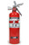 H3R Performance HG500R Fire Extinguisher, Halguard, Halotron 1, Class BC, 5B:C Rated, 5.0 lb, Mounting Bracket, Steel, Red Paint, Each