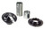 Kluhsman Racing Products KRC-8822 Coil-Over Kit, 5.000 in OD Spring, Aluminum, Black / Clear Anodized, AFCO Shocks, Kit