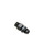 Moroso 65351 Fitting, Tube End, Straight, 8 AN Male to 1/2 in Tubing, Aluminum, Black Anodized, Each