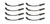 Moroso 73745 Spark Plug Wire Set, Ultra 40, Spiral Core, 8.5 mm, Black, Straight Plug Boots, Coil Style Terminal, GM LS / LT-Series, Kit