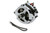 March Performance P572 Alternator, CS130, 105 amp, 12V, 1-Wire, No Pulley, Aluminum Case, Chrome, GM, Each