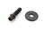 PRW 1042289 Harmonic Balancer Bolt, 5/8-18 in Thread, 2.05 in Long, 5/8 in 12 Point Head, Steel, Black Oxide, Ford, Each