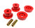 Prothane 12-1601 Differential Housing Mount Bushing, Polyurethane / Steel, Red / Cadmium, Mazda Miata 1990-97, Kit