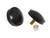 Prothane 19-1316-BL Bump Stop, 0.688 in Tall, 2 in OD, 3/8 in Stud Mount, Button, Polyurethane, Black, Universal, Pair