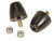 Prothane 19-1317-BL Bump Stop, 1.563 in Tall, 1-5/8 in OD, 3/8 in Stud Mount, Cone, Polyurethane, Black, Universal, Pair