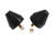 Prothane 19-1318-BL Bump Stop, 2.250 in Tall, 2-1/4 in OD, 3/8 in Stud Mount, Cone, Polyurethane, Black, Universal, Pair